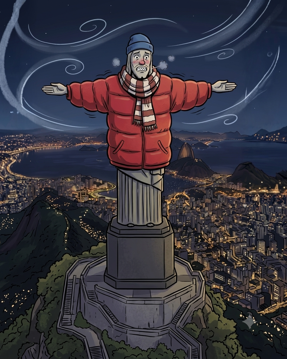 Frio bate Recorde do Ano