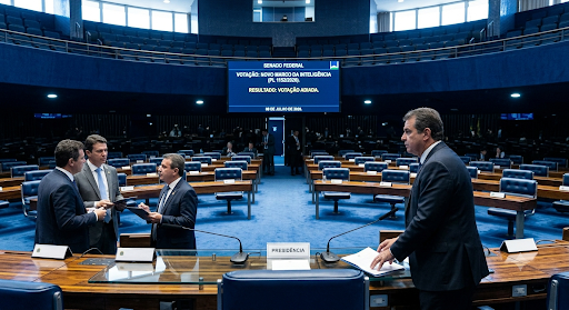 Senado adia votação do novo marco da inteligência após pedido do governo