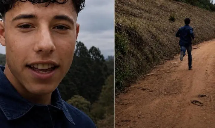 Jovem cristão caminha 8 km para ir à igreja e emociona o Brasil com exemplo de fé